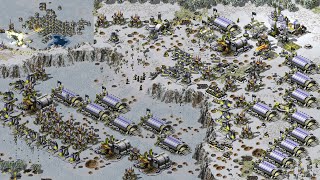 Red Alert 2  Extra Hard Ai  7 Vs 1  May flower Freezes Over Map  The Effort Will Win [upl. by Lemuela]