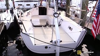 2016 J88 29 Family Speedster Sailing Boat  Walkaround  2015 Annapolis Sail Boat Show [upl. by Firooc374]