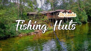 Fishing Huts  Beautiful Places To Visit In Sri Lanka [upl. by Eentruok]