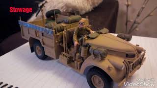 LRDG Command car build tamiya 32407 [upl. by Euqinu703]