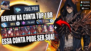 REVIEW NA CONTA TOP 1 BR DE SOLO LEVELING ARISE ESSA CONTA PODE SER SUA 790K DE DIMA CONTA INSANA [upl. by Anihsat936]