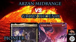 Abzan Midrange VS Grixis Phoenix MTG Pioneer [upl. by Atsuj]