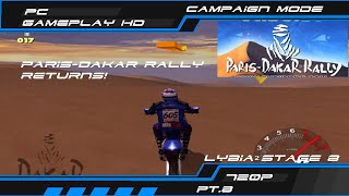 08 ParisDakar Rally RETURNS Campaign Mode Libya  Stage 8  PC Gameplay HD 720P [upl. by Abercromby]