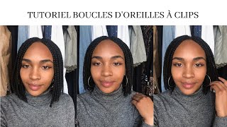 PORTER DES BOUCLES DOREILLES SANS AVOIR LES OREILLES PERCÉES  ⎮ YO EMY [upl. by Soo]