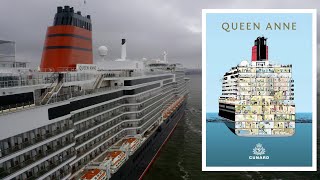 Welcome to Liverpool cruise ship Queen Anne maiden voyage Cunard Lines British Isles 14 nights [upl. by Sarazen880]