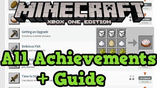 Minecraft Xbox One Achievement Guide ALL Achievements [upl. by Janine]