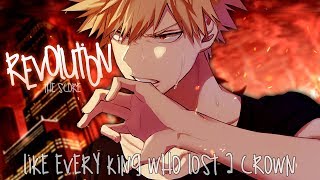 ◤Nightcore◢ ↬ Revolution lyrics [upl. by Waki669]