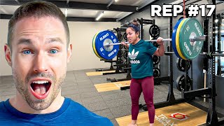 Olympian Mirabai Chanu’s Hardest Squat Routine Ever [upl. by Marriott216]