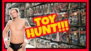 WWE TOY HUNT JAMES ELLSWORTH RETURNS WWE Mattel Wrestling Figure Fun [upl. by Eugaet]