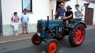 Traktortreffen Aspach 2012  Ausfahrt und Einfahrt der Traktoren 2Teil 22 [upl. by Anuahc]