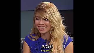 Jennette McCurdy through the years evolutionchallenge jennettemccurdy icarly [upl. by Ahtela89]