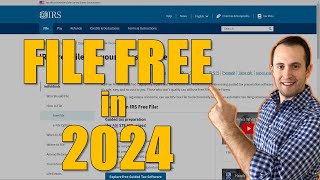 How to File Taxes for Free 2024  IRS Free File [upl. by Prue]