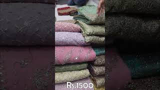 Rs1500 Heavy Designer Sarees Sowcarpet shop [upl. by Elleron]