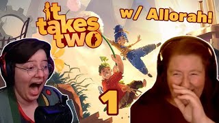 That Book is Weeeeeird  It Takes Two w Allorah  Part 1 Twitch VOD [upl. by Ylrebmek]