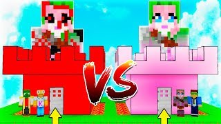 ¡CASTILLO de TINENQA VS TINENQAEXE 🏰😱 MINECRAFT BATALLA DE CASTILLOS [upl. by Ennaharas362]