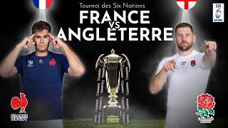 FRANCE  ANGLETERRE  Le match en direct   Rugby [upl. by Orran818]