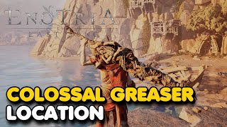 Enotria The Last Song  Colossal Greaser Early Weapon Location [upl. by Ennahgiel702]