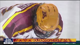 Gophers mens hockey team eyes championship [upl. by Tillford]