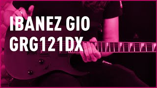 Ibanez Gio GRG121DX Review  Bax Music [upl. by Ardnola53]