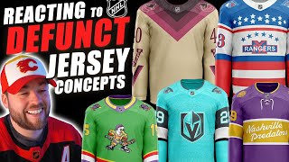 Defunct NHL Hockey Jersey Concepts [upl. by Sorkin]