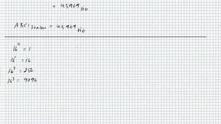 Det hexadecimala talsystemet Ma 1 [upl. by Aylsworth]