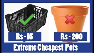 Extreme Cheapest Pots Only in 15 Rupees  Urdu Hindi  2018 [upl. by Torto]