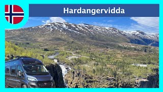 Norwegens Traumstraßen  Hardangervidda Landschaftsroute mit Vøringsfossen  Roadtrip [upl. by Nolrah]