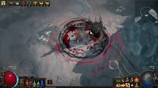 Poe Ground Slam of Earthshaking Champion first map ssf [upl. by Patrizius73]