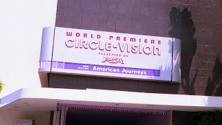 Circle Vision Theater Disneyland full lobby music 19841997 [upl. by Adnert168]