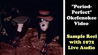 Tales of the Okefenokee  1968 Sample Reel with Period Audio Recording [upl. by Nodyarb772]