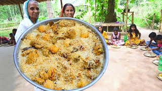 CHICKEN BIRYANI PICNIC  My mother trying Chicken Layer Biryani recipe first time  Layer Biryani [upl. by Gayl19]