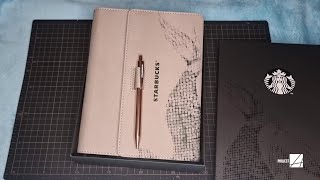 Starbucks 2024 Traditions Planner with Organizer PH Unboxing [upl. by Anahsal]