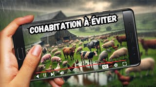 Top Cohabitations à Éviter  Quels Animaux de Ferme Ne Doivent Pas Partager le Même Enclos  🐇🐓🚫 [upl. by Bertine]