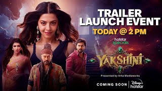 Yakshini Trailer Launch Event LIVE  Vedhika  Rahul Vijay  Manastars [upl. by Anaj]