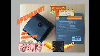 APEMAN DLP M7 Mini Projector REVIEW [upl. by Gard269]