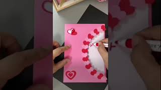 DIY Greeting Card cards greetingcard youtubeshorts shortvideo viralvideo viralshort fyp [upl. by Kegan]