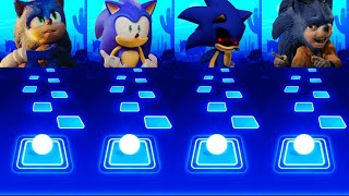 Sonic the Hedgehog 🔴 Sonic Prime 🔴 Sonic exe 🔴 Ugly Sonic  Coffin Dance Cover  Tileshop EDM Rush [upl. by Aufmann302]