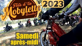 Graulhet fête de la mobylette 2023 samedi aprèsmidi [upl. by Eintihw]