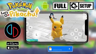 Pokemon Lets go Pikachu Setup on Yuzu Emulator In Android Mobile  Yuzu Emulator Full Setup Android [upl. by Hadias]