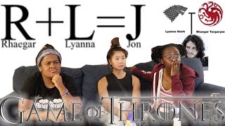 Game of Thrones  R  L  J Video REACTION [upl. by Akkeber668]