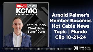 Arnold Palmers Member Becomes Hot Cable News Topic  Mundo Clip 102124 [upl. by Kast]