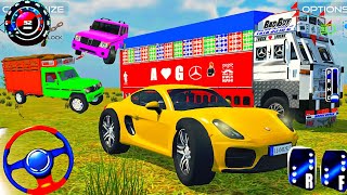 🔴Dj Pickup Bolero gadi wala game Super Mega Ramp🌈 सबसे ऊंचा डीजे🚚 Truck GTA5 bus simulator dj 1k🔴 [upl. by Einrae]