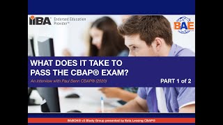 CBAP Exam Tips  score above 90 if possible [upl. by Maice]