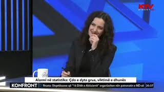 Debat në quotKonfrontquot Psikologu përballë grave feministe përplasje mendimesh me Teuta Rrustën [upl. by Nurav]