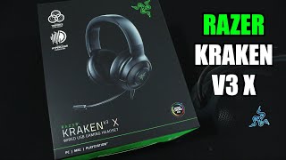 UNBOXING  RAZER KRAKEN V3 X [upl. by Sherard175]