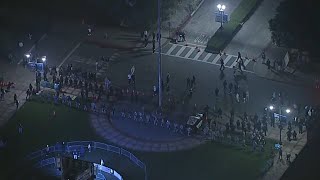 Police arrive on UCLA campus after clashes break out [upl. by Purcell]