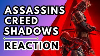 ASSASSINS CREED SHADOWS REACTION AND PROBLEMS [upl. by Boucher]