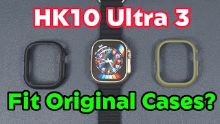 KIWITIME HK10 Ultra 3 SmartwatchCan fit Original Cases amp Accessories [upl. by Idnym]