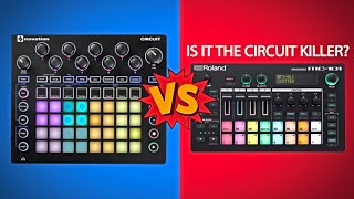 Novation Circuit vs Roland MC101 [upl. by Delcina]