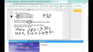 Mathswatch mathematics sampling question step by step answer [upl. by Mencher789]